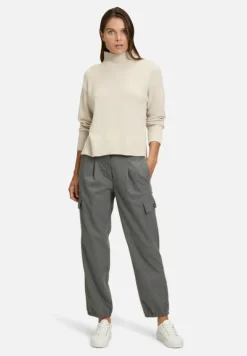 Betty Barclay Strick*Strickpullover mit Lurexfaden beige