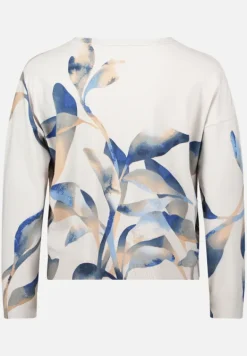 Betty Barclay Strick*Strickpullover mit Print Grey/Blue