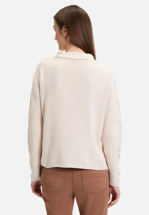 Betty Barclay Strick*Strickpullover mit Schmucksteinen Grau