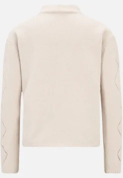 Betty Barclay Strick*Strickpullover mit Schmucksteinen Grau