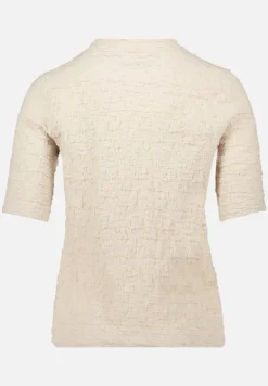 Betty Barclay Shirts*Strukturshirt mit Stehkragen beige