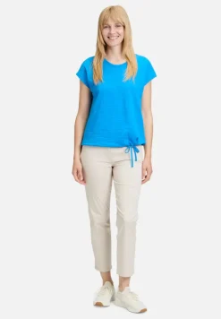 Betty Barclay Shirts*Strukturshirt mit Tunnelzug Blue Aster