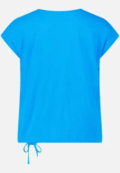 Betty Barclay Shirts*Strukturshirt mit Tunnelzug Blue Aster