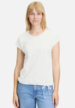 Betty Barclay Shirts*Strukturshirt mit Tunnelzug Weiß