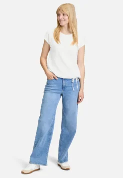 Betty Barclay Shirts*Strukturshirt mit Tunnelzug Weiß