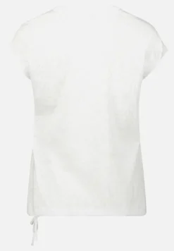 Betty Barclay Shirts*Strukturshirt mit Tunnelzug Weiß