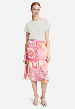 Betty Barclay Shirts*Strukturshirt mit U-Boot-Ausschnitt Rohweiß