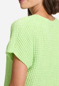Betty Barclay Shirts*Strukturshirt mit U-Boot-Ausschnitt Opaline Green