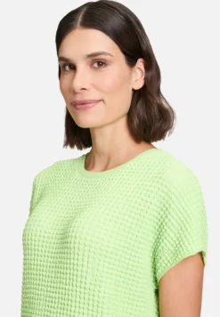 Betty Barclay Shirts*Strukturshirt mit U-Boot-Ausschnitt Opaline Green
