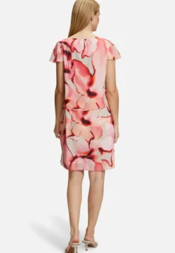 Betty Barclay Festliche Mode|Kleider*Stufenkleid kurzarm Cream/Rosé