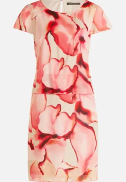 Betty Barclay Festliche Mode|Kleider*Stufenkleid kurzarm Cream/Rosé