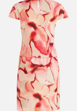 Betty Barclay Festliche Mode|Kleider*Stufenkleid kurzarm Cream/Rosé