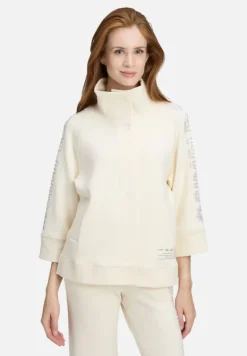 Betty Barclay Strick*Sweatjacke langarm Antique White