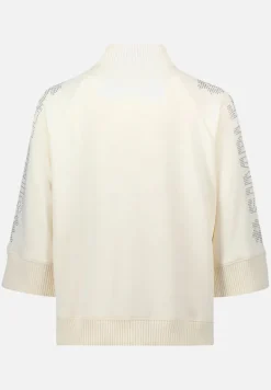 Betty Barclay Strick*Sweatjacke langarm Antique White