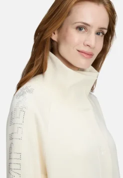 Betty Barclay Strick*Sweatjacke langarm Antique White