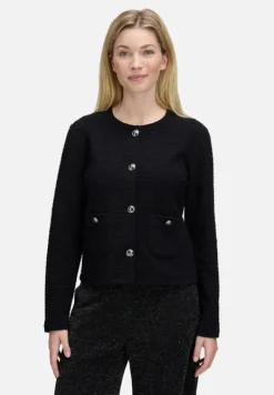 Betty Barclay Business Kleidung|Blazer*Sweatjacke mit Knöpfen Schwarz