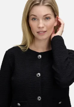 Betty Barclay Business Kleidung|Blazer*Sweatjacke mit Knöpfen Schwarz