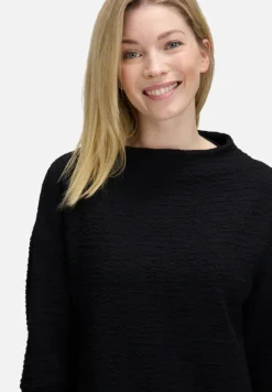 Betty Barclay Kleider*Sweatkleid mit Stickerei Schwarz