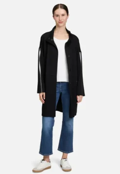 Betty Barclay Mäntel*Sweatmantel mit Stehkragen Schwarz