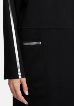 Betty Barclay Mäntel*Sweatmantel mit Stehkragen Schwarz
