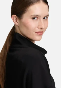 Betty Barclay Mäntel*Sweatmantel mit Stehkragen Schwarz