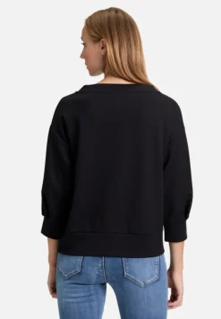 Betty Barclay Sweatshirts*Sweatshirt mit Stehkragen Schwarz