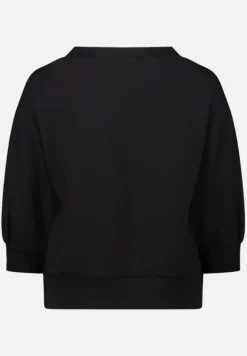 Betty Barclay Sweatshirts*Sweatshirt mit Stehkragen Schwarz