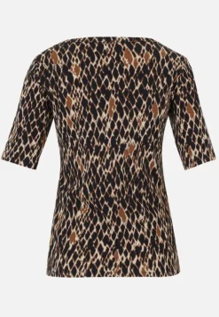 Betty Barclay Shirts*Trägertop mit Rippenstruktur Dark Blue/Brown
