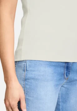 Betty Barclay Shirts*Trägertop mit Rippenstruktur Rohweiß