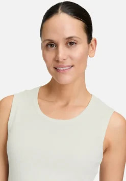 Betty Barclay Shirts*Trägertop mit Rippenstruktur Rohweiß