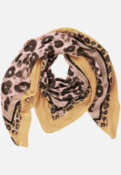 Betty Barclay Accessoires*Tuch mit Aufdruck Taupe/Yellow