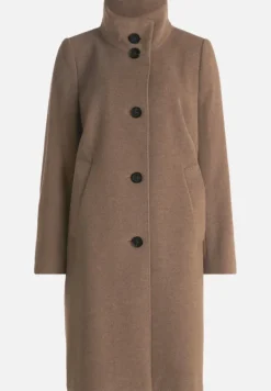 Betty Barclay Mäntel*Wollmantel mit Kragen Taupe Melange