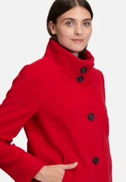 Betty Barclay Mäntel*Wollmantel mit Kragen Rot