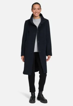 Betty Barclay Mäntel*Wollmantel mit Kragen Dunkelblau