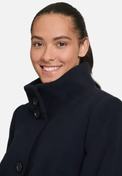 Betty Barclay Mäntel*Wollmantel mit Kragen Dunkelblau